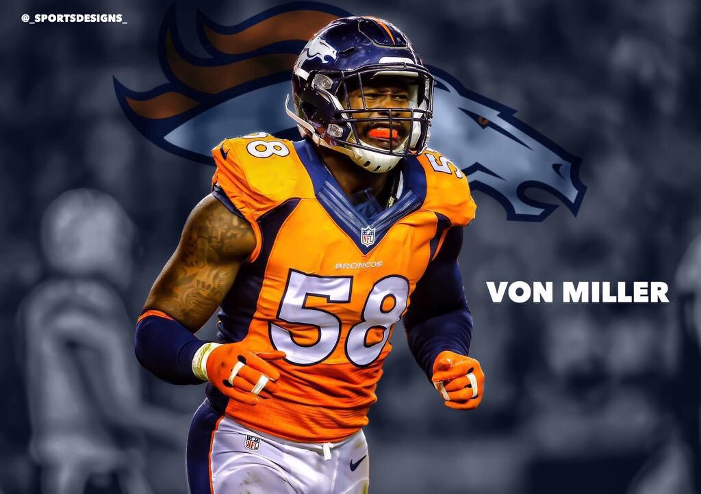 Super Bowl MVP Von Miller expects to be back long term with the Broncos even if they Franchise Tag him