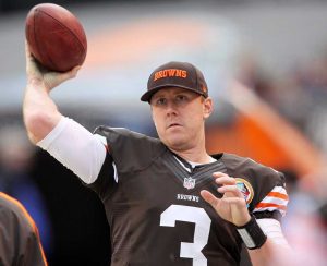 Brandon Weeden has the longest active streak in the NFL for losses in a row with 8
