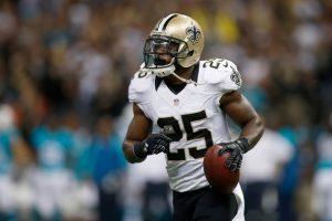 Rafael Bush the Saints best defender is banged up and tore his pectoral muscle