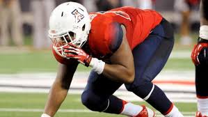 Arizona pass rusher Reggie Gilbert is a nasty pass rusher with great moves and size