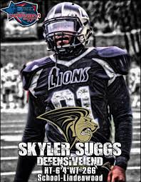 Skyler Suggs of Lindenwood makes his presence be felt off the edge.  The kid is a very sound pass rusher