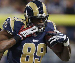 Former Rams tight end Jared Cook has signed with the Packers