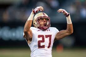 Boston College safety Justin SImmons may be the best safety in the draft you haven't heard of
