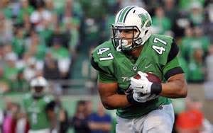 Devon Johnson did not do very well on his Wonderlic test, but he is a bruiser