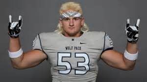 Chargers released LB Brock Hekking who has the best hair cut in the NFL 