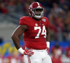 Alabama offensive lineman Cam Robinson has been arrested and is in custody for felony weapon charges