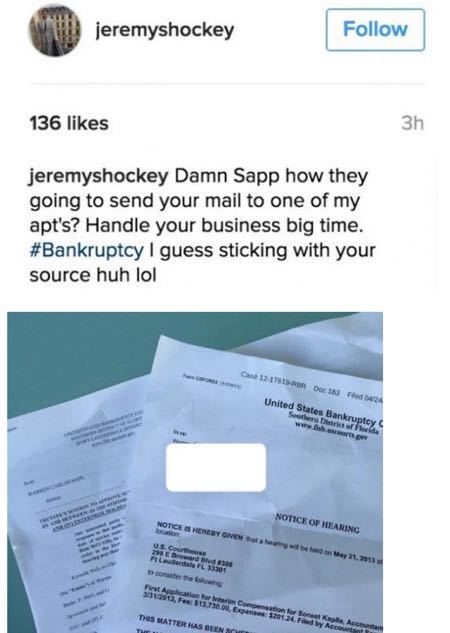 Jeremy Shockey exposes his former teammate