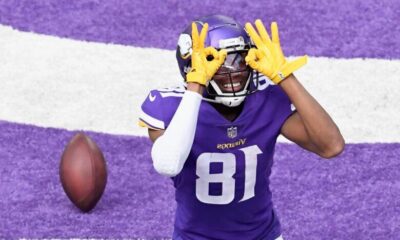 Justin Jefferson of the Vikings is one of the most talented young players in the NFL
