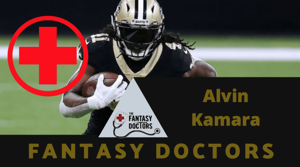 Alvin Kamara Saints Fantasy Doctors Injury Update