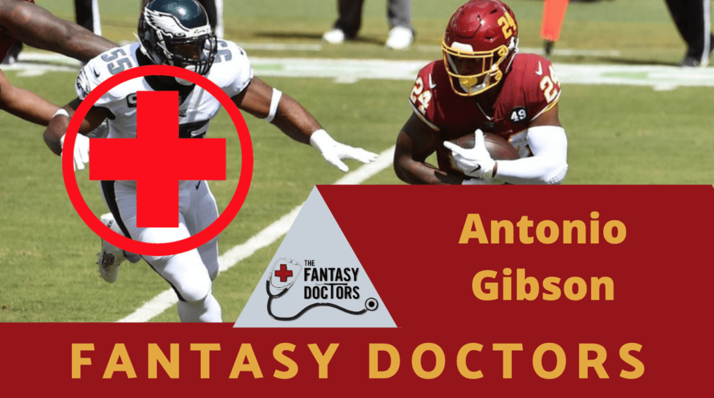 Antonio Gibson Fantasy Doctors Injury Update