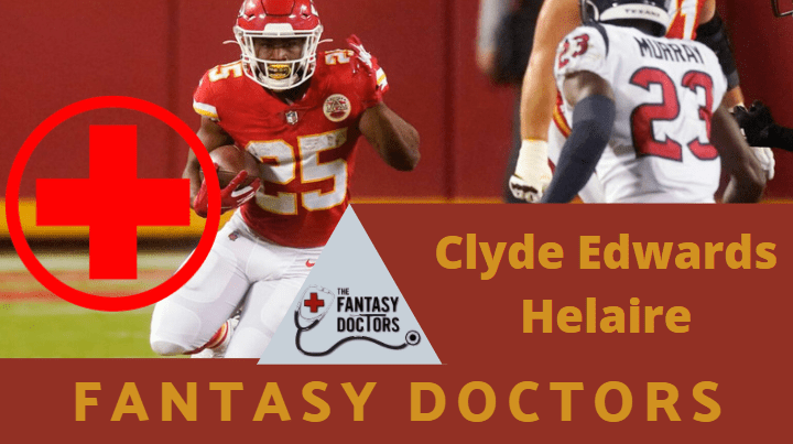 Clyde Edwards-Helaire Fantasy Doctors INjury Update