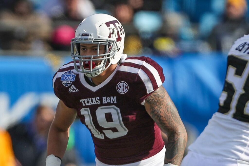 Anthony Hines III Texas A&M NFL Draft 2021