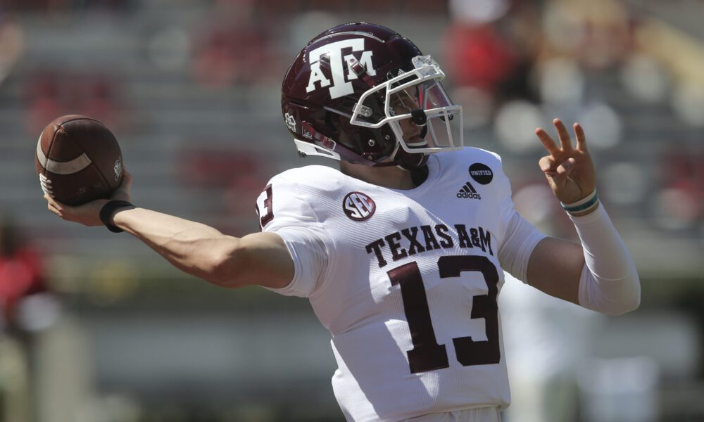 How Well Will The Texas A M Quarterbacks Perform In 2021 How Well Will The Texas A M Quarterbacks Perform In 2021
