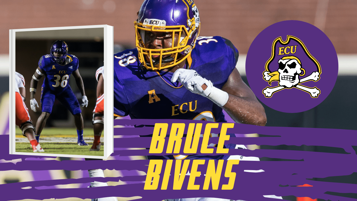 Meet 2022 Nfl Draft Prospect Bruce Bivens Lb East Carolina