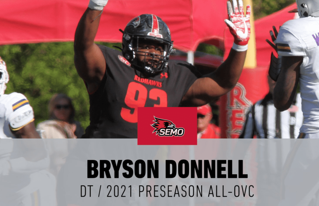 Bryson Donnell the standout defensive tackle from Southeast Missouri State University recently sat with Draft Diamonds owner Damond Talbot