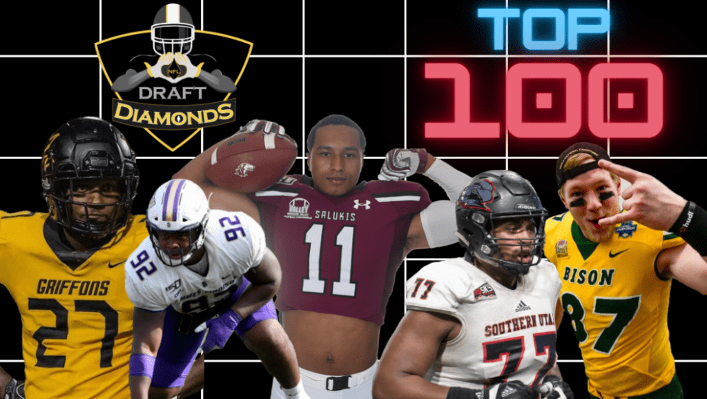 Top 100 Small School Rankings  for the 2022 NFL Draft 