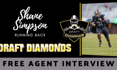 Shane Simpson the standout Running Back formerly of Virginia recenlty sat down with NFL Draft Diamonds writer Justin Berendzen