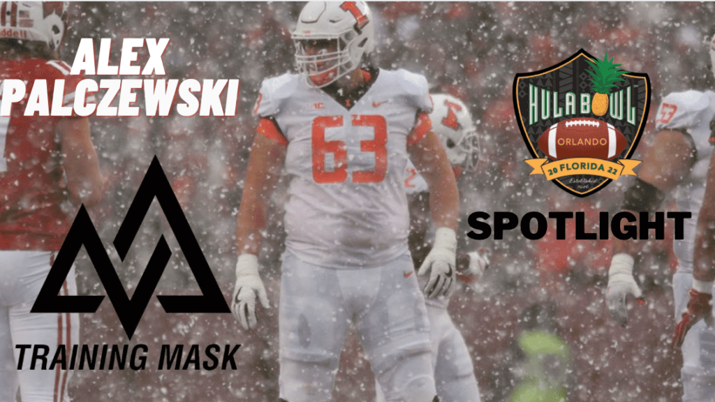 Alex Palczewski the mauling offensive lineman from the University of Illinois sat down with Damond Talbot for this Hula Bowl Spotlight