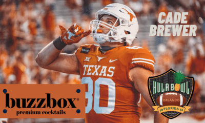 Texas tight end Cade Brewer recently sat down with Damond Talbot for this exclusive Hula Bowl Spotlight presented by Buzzbox
