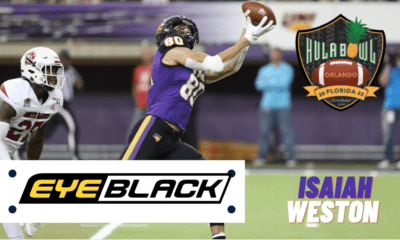 Isaiah Weston the standout WR from UNI recently sat down with Damond Talbot for this 2022 Hula Bowl Spotlight presented by Eye Black.