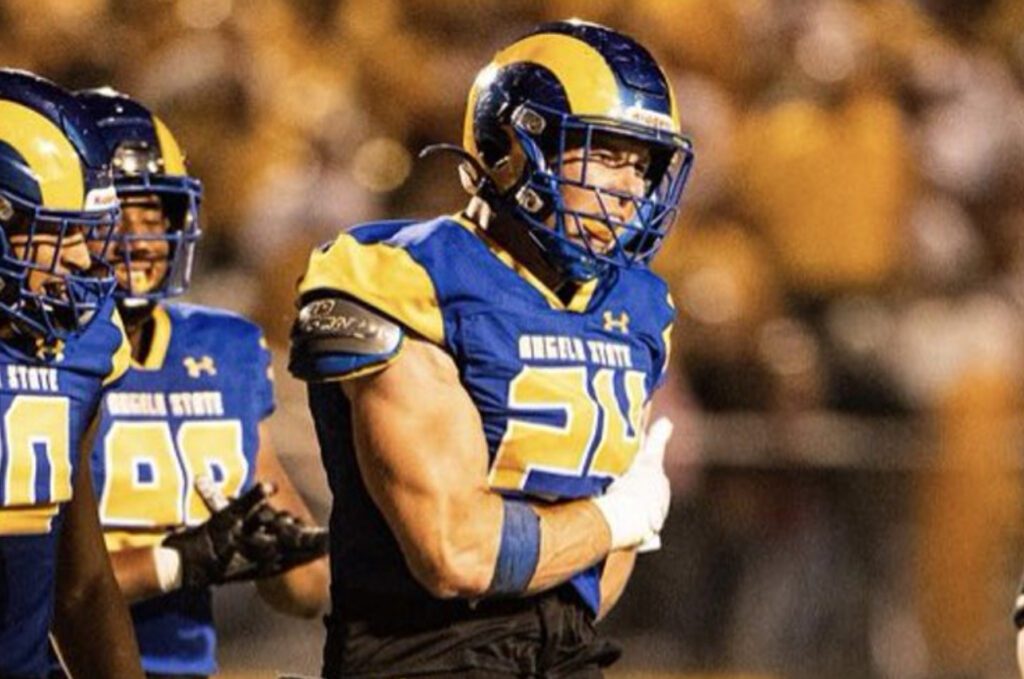Hunter Kyle the play making linebacker from Angelo State recently sat down with NFL Draft Diamonds owner Damond Talbot.