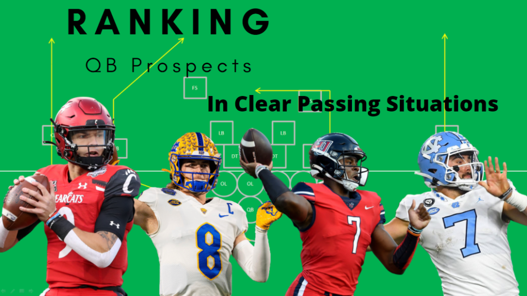 In Clear Passing Situations who is the best QB in the 2022 NFL Draft