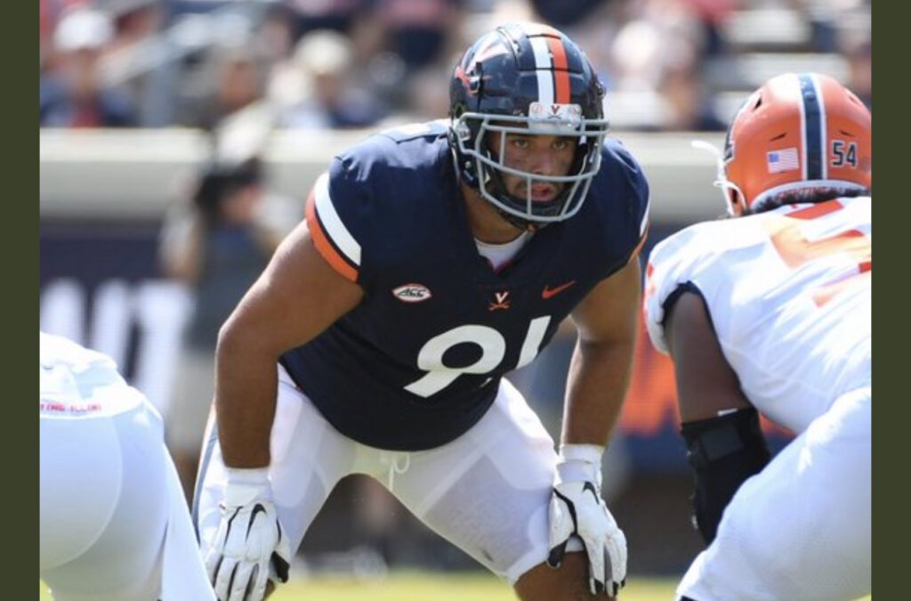 Mandy Alonso the physical defensive lineman from the University of Virginia recently sat down with NFL Draft Diamonds writer Justin Berendzen