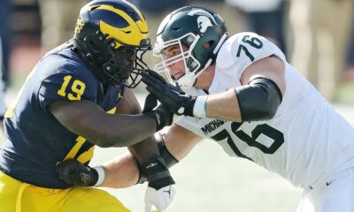 Former CFL scout Dave Van Nett breaks down the Michigan State Spartans offensive line, and he was extremely impressed with the talent and experience on the line.