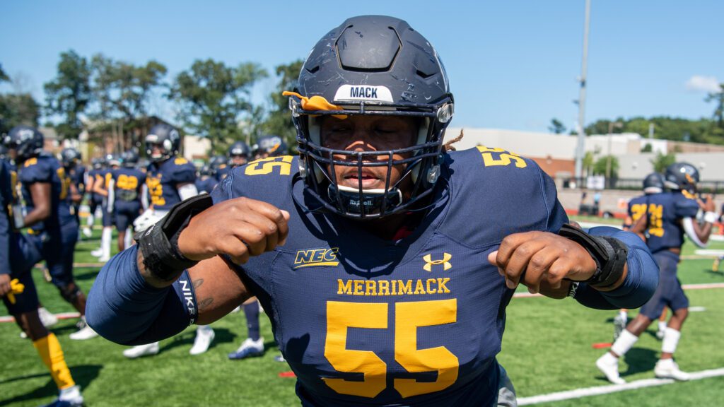 Shawn Page Jr. the standout offensive lineman from Merrimack College recently sat down with NFL Draft Diamonds owner Damond Talbot. 