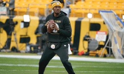Steelers will be honoring former QB Dwayne Haskins with a #3 sticker on their helmets
