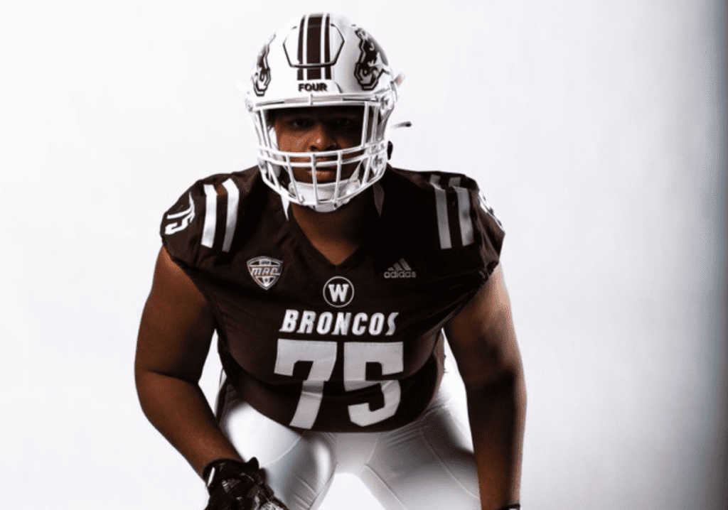 Eleasah Anderson recently transferred to Western Michigan from Sam Houston State. Anderson brings experience and depth to a very young OL. He recently sat down with NFL Draft Diamonds writer Jimmy Williams.