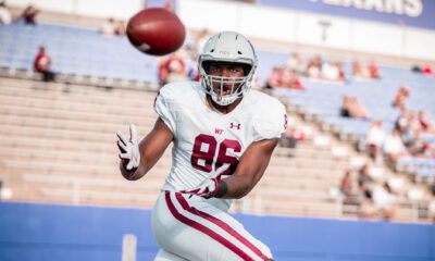 Jeremie Karngbaye the tight end from West Texas A&M recently sat down with Evan Willsmore from NFL Draft Diamonds.