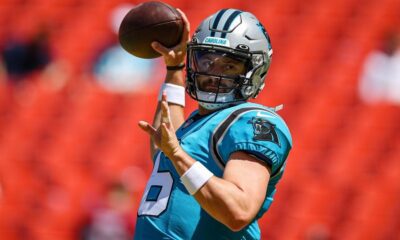 Carolina Panthers are expected to cut Baker Mayfield today