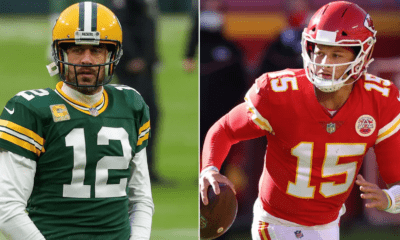 Former Chiefs WR Sammy Watkins says Aaron Rodgers is on another level compared to Patrick Mahomes