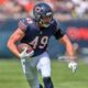 Bears tight end Scooter Harrington's father was killed in Connecticut after being hit by a train