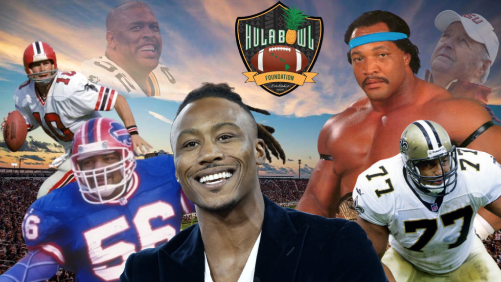 Reggie White, Bobby Bowden, Ron Simmons, Steve Bartkowski, Willie Roaf, Darryl Talley and Brandon Marshall will all be inducted into the Hula Bowl Hall of Fame Class of 2023. 