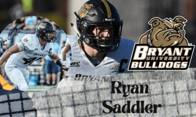 Bryant linebacker Ryan Saddler is a playmaker who is always around the ball. The hard-hitting linebacker recently sat down with NFL Draft Diamonds
