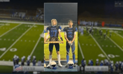 Both Justus Sanders and Wyatt Garner were badly injured in a car accident. The two young boys played for the Dexter Demons football team.
