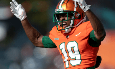 FAMU Xavier Smith is continuing to make is claim to NFL teams. In 3 games he already has 22 receptions.