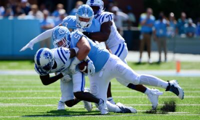 Raymond Vohasek is a tough player who holds his ground as a run defender for North Carolina. He expects to improve upon his NFL Draft stock with a productive season. Hula Bowl scout, Jacob Waxman breaks down Vohasek’s strengths and weaknesses in this article.