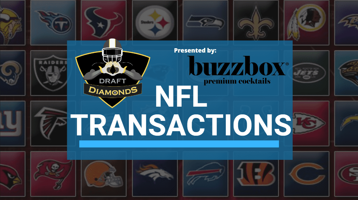 NFL Transactions, Workouts, Roster Cuts, & Signings for 10/31/22