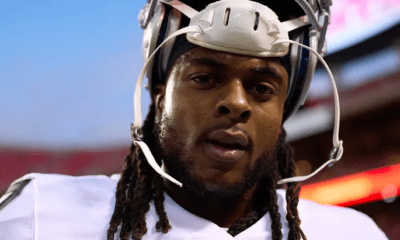 Raiders star wide receiver Davante Adams received a citation for pushing Ryan Zebley a photographer while leaving Arrowhead Field's field of play.