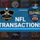 NFL Transactions for Today! Every day we track each and every roster cut, trade, workout, and signing here on NFL Draft Diamonds. NFL Transactions are Presented By the 2023 Tunnel to Towers Hula Bowl