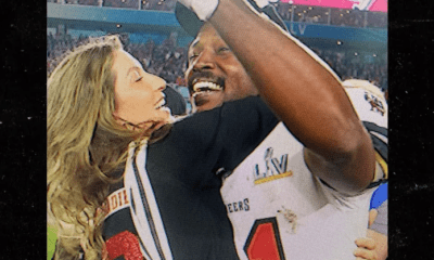 Shannon Sharpe crushes Antonio Brown after he posts a photo on his IG account with Tom Brady's wife