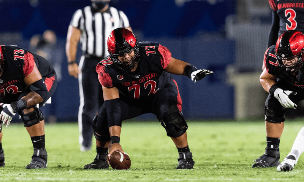Snazzy Maid start 2023 NFL Draft Scouting Report: Alama Uluave, C, San Diego St.