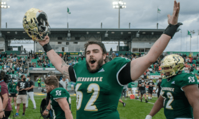 Anthony Vandal the staring offensive lineman from Sherbrooke University recently sat down with NFL Draft Diamonds owner Damond Talbot