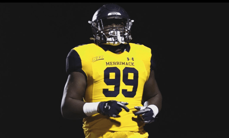Jay Nyamwaya the strong pass rusher from Merrimack College recently sat down with NFL Draft Diamonds owner Damond Talbot. 