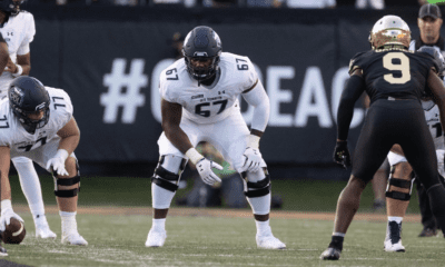 Tyran Hunt is a massive man and dominant blocker on the Old Dominion Offensive Line. He recently sat down with NFL Draft Diamonds writer Jimmy Williams.
