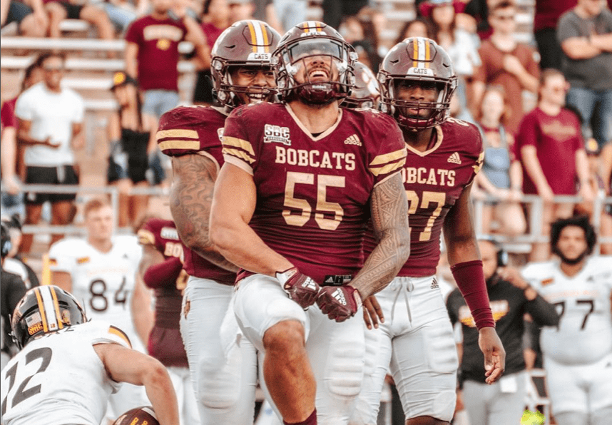 Sione Tupou the hard hitting linebacker from Texas State recently sat down with NFL Draft Diamonds owner Damond Talbot.