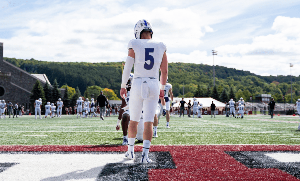 As a former high school QB and safety, Liam Anderson possesses a good quality football IQ which has carried the Holy Cross defense this year. Hula Bowl scout Mike Bey breaks down Liam Anderson as an NFL Prospect in his report.